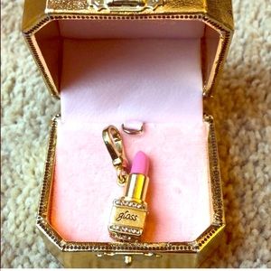 Juicy Couture lipstick lipgloss charm